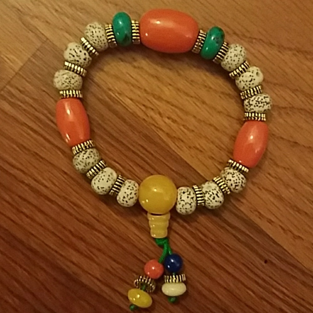 Tibetan style bracelet 2/$15 - Picture 2 of 2